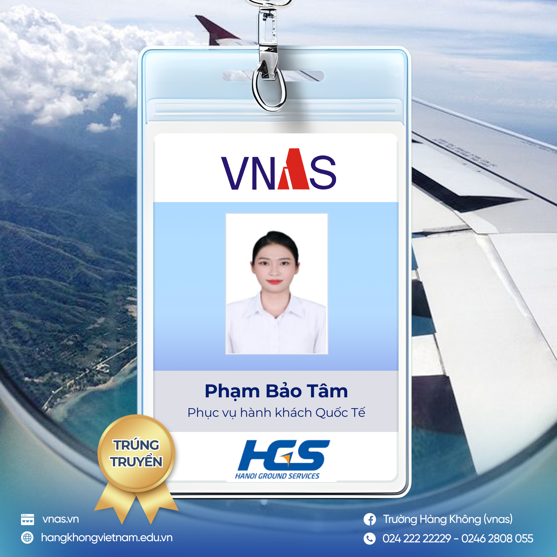 TVNAS - Đồng hành với ước mơ hàng không